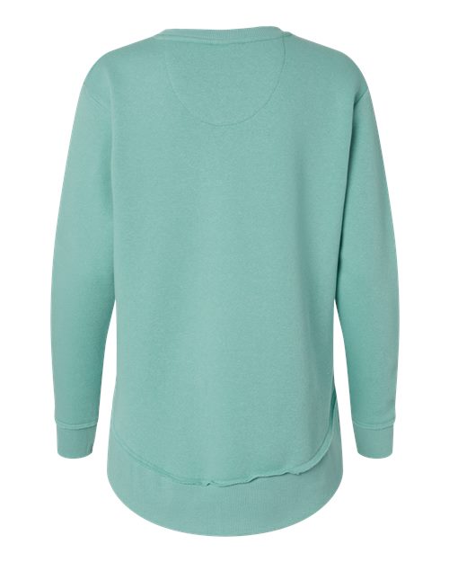 Women's Weekend Fleece Crewneck Sweatshirt - Saltwater Back