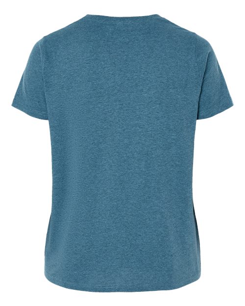 Women's Curvy Collection Fine Jersey Tee - Bermuda Blackout Back