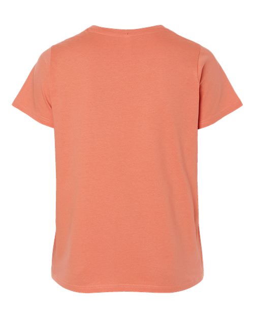 Women's Curvy Collection Fine Jersey Tee - Sunset Back
