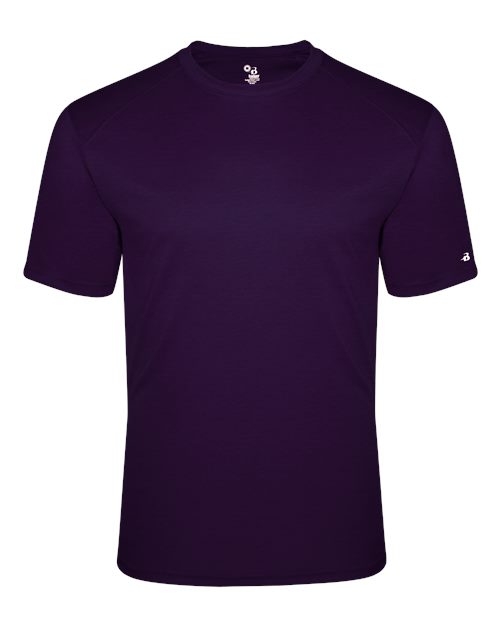 Men's Triblend Performance T-Shirt - Purple Front