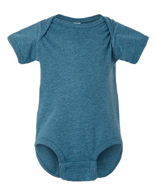 Infant Fine Jersey Bodysuit - Bermuda Blackout Front
