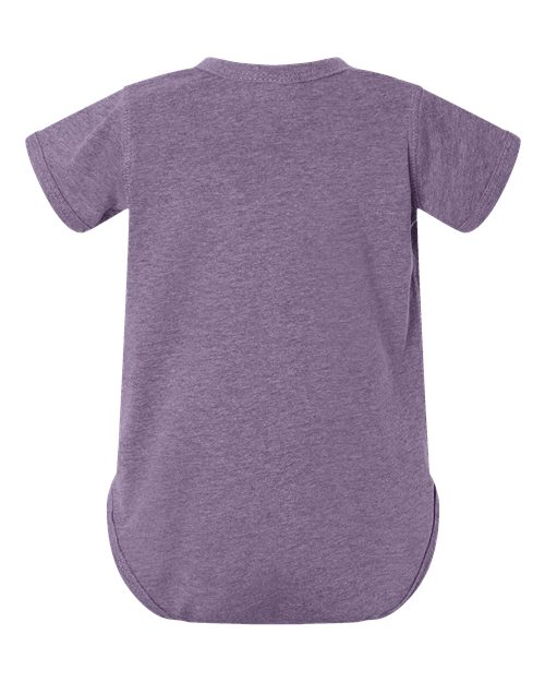Infant Fine Jersey Bodysuit - Wisteria Blackout Back