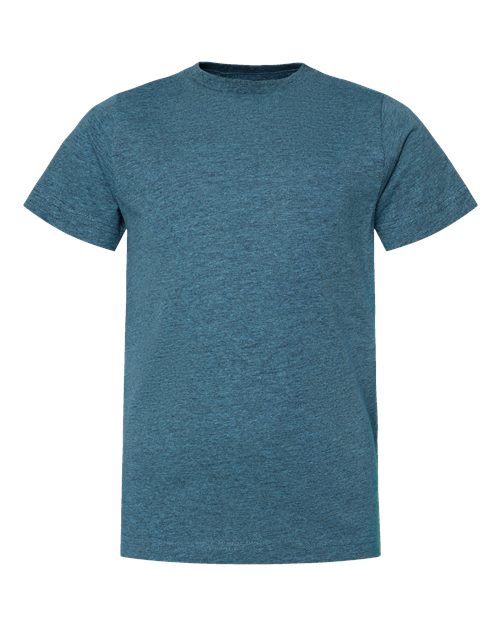 Youth Fine Jersey Tee - Bermuda Blackout Front