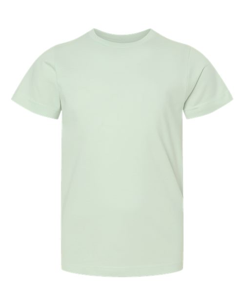 Youth Fine Jersey Tee - Honeydew Front