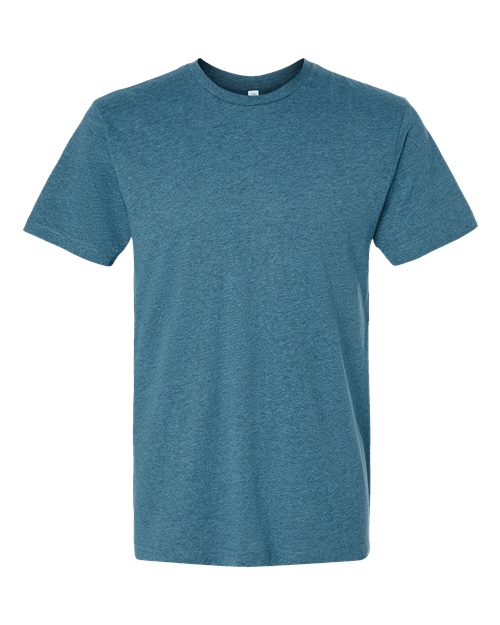 Unisex Fine Jersey Tee - Bermuda Blackout Front