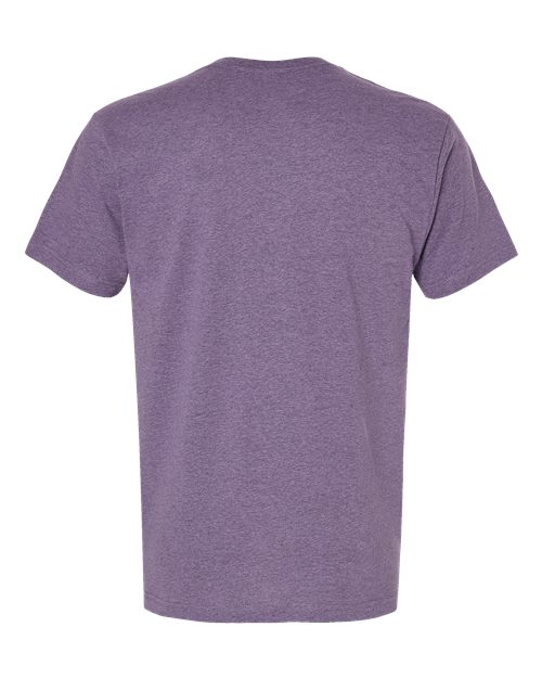 Unisex Fine Jersey Tee - Wisteria Blackout Back