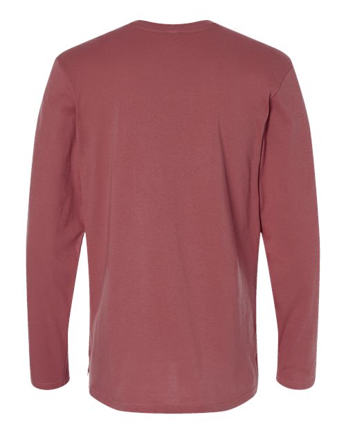 Men's Fine Jersey Long Sleeve Tee - Rouge Back