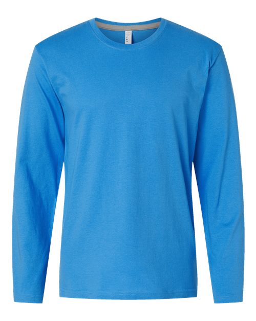 Men's Fine Jersey Long Sleeve Tee - Tradewind Front