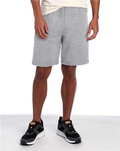 JERZEES Unisex Nublend® Fleece Shorts - Model Front