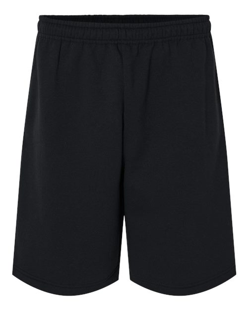 Unisex Nublend® Fleece Shorts - Black Front