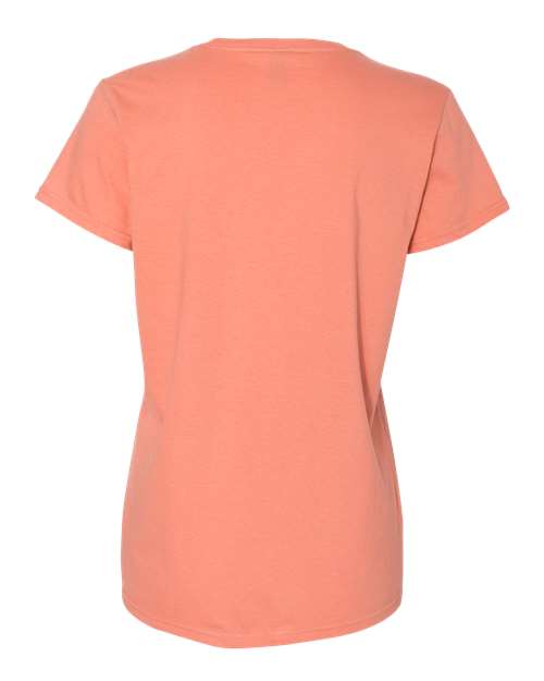 Women's Softstyle® Lightweight T-Shirt - Terracotta Back
