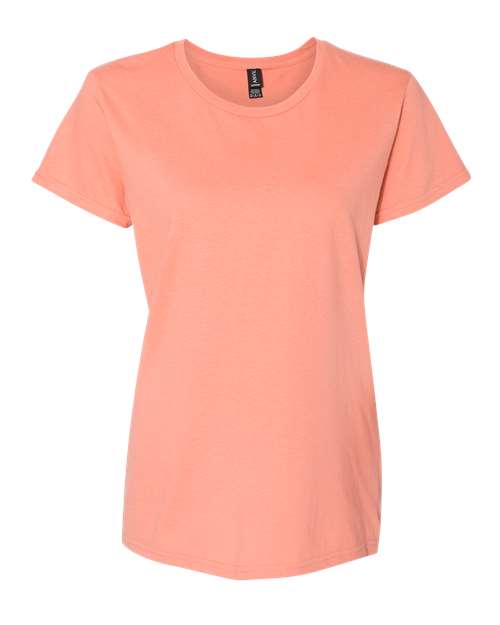 Women's Softstyle® Lightweight T-Shirt - Terracotta Front