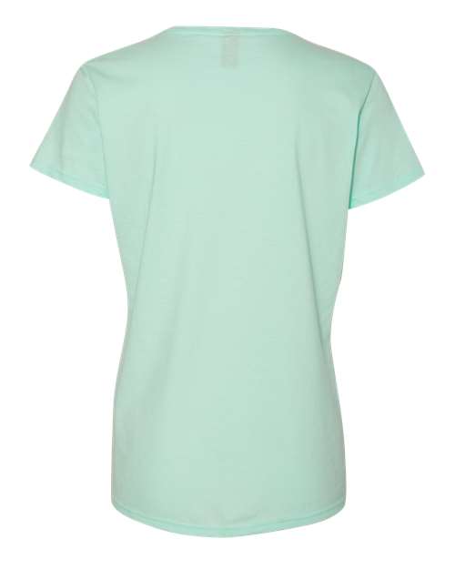 Women's Softstyle® Lightweight T-Shirt - Teal Ice Back