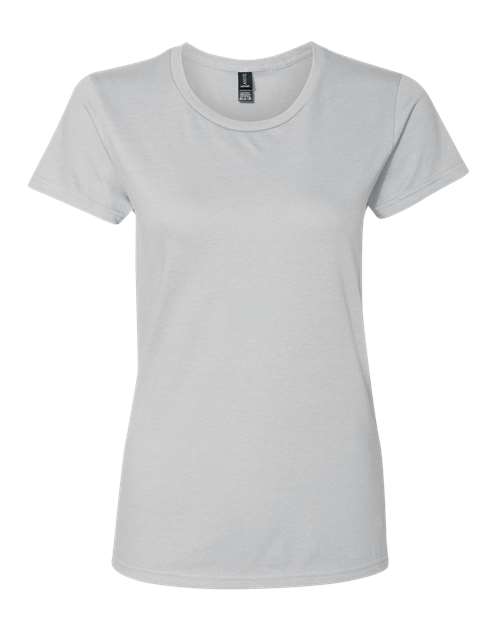 Women's Softstyle® Lightweight T-Shirt - Silver Front