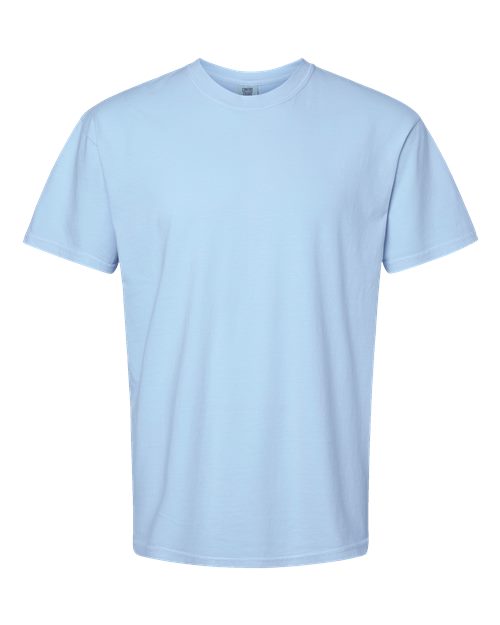 Unisex Garment-Dyed Heavyweight T-Shirt - Hydrangea Front