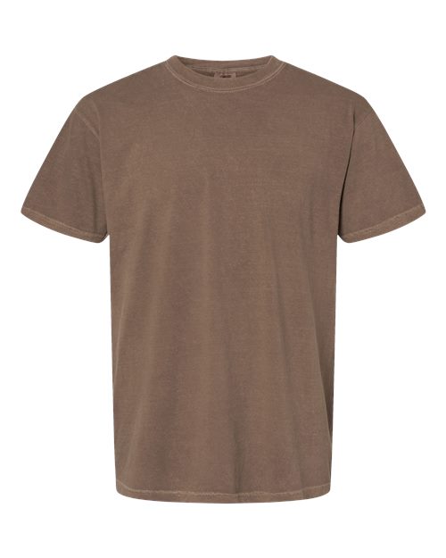 Unisex Garment-Dyed Heavyweight T-Shirt - Espresso Front