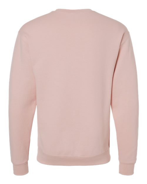 Unisex NuBlend® Crewneck Sweatshirt - Blush Pink Back
