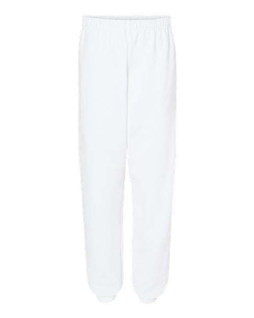 Gildan Unisex Heavy Blend™ Sweatpants - White Front