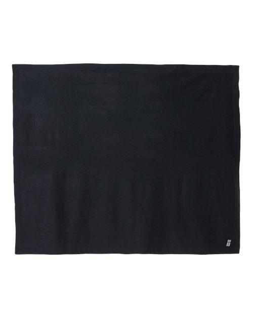 Heavy Blend Fleece Stadium Blanket - Black Back