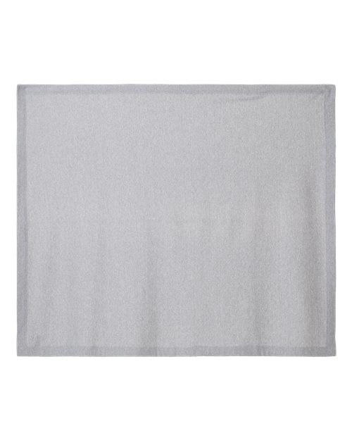 Heavy Blend Fleece Stadium Blanket - Sport Grey Front