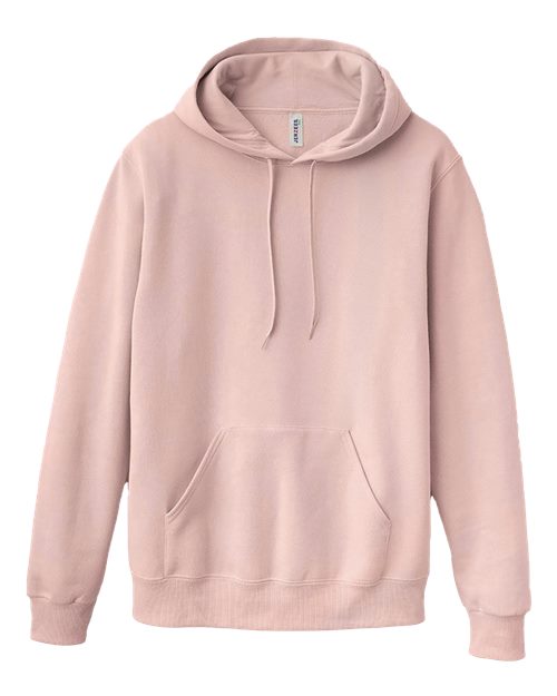 Unisex Eco™ Premium Blend Ring-Spun Hooded Sweatshirt - Blush Pink Front