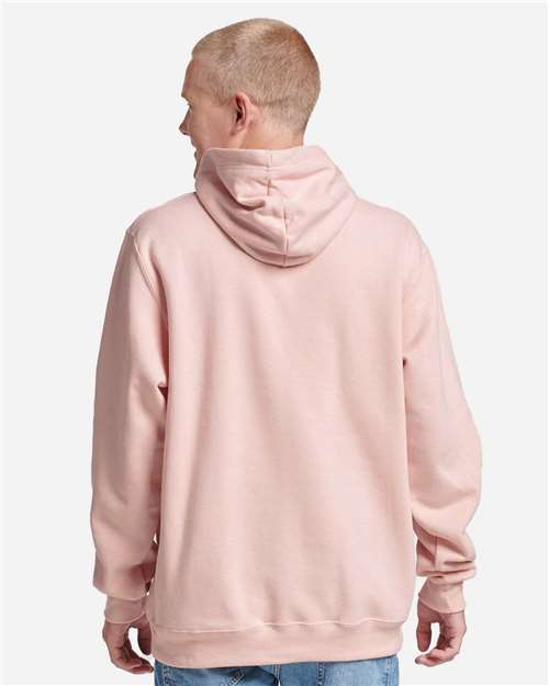 Unisex Eco™ Premium Blend Ring-Spun Hooded Sweatshirt - Blush Pink Back