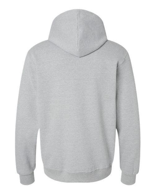 Unisex Eco™ Premium Blend Ring-Spun Hooded Sweatshirt - Frost Grey Heather Back