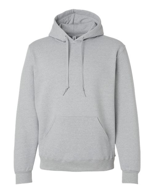 Unisex Eco™ Premium Blend Ring-Spun Hooded Sweatshirt - Frost Grey Heather Front