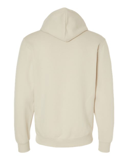 Unisex Eco™ Premium Blend Ring-Spun Hooded Sweatshirt - Putty Back