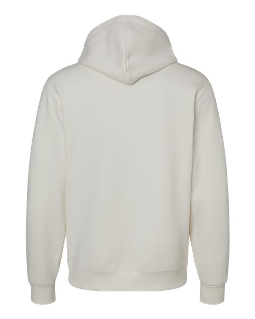 Unisex Eco™ Premium Blend Ring-Spun Hooded Sweatshirt - Sweet Cream Heather Back