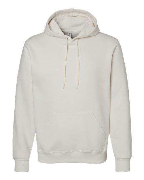 Unisex Eco™ Premium Blend Ring-Spun Hooded Sweatshirt - Sweet Cream Heather Front