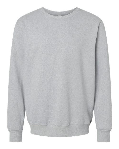 Unisex Eco™ Premium Blend Ring-Spun Crewneck Sweatshirt - Frost Grey Heather Front