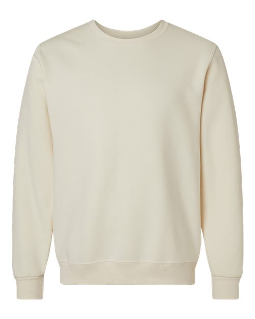 Unisex Eco™ Premium Blend Ring-Spun Crewneck Sweatshirt - Sweet Cream Heather Front