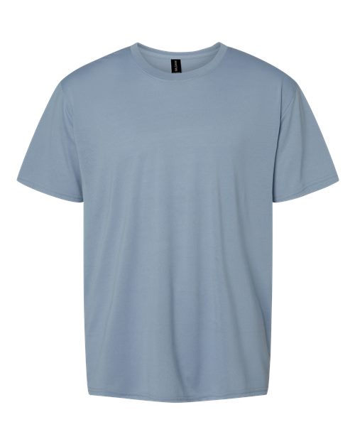 Gildan Unisex Performance® T-Shirt - Stone Blue Front