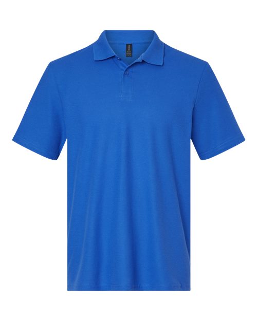 Unisex Softstyle® Pique Polo - Royal Front