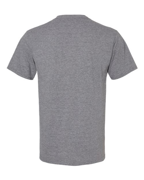 Unisex Softstyle® Midweight T-Shirt - Graphite Heather Back