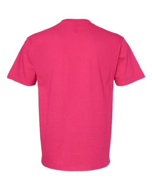 Unisex Softstyle® Midweight T-Shirt - Heliconia Back