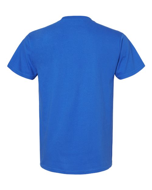 Unisex Softstyle® Midweight T-Shirt - Royal Back