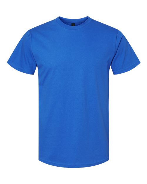 Unisex Softstyle® Midweight T-Shirt - Royal Front