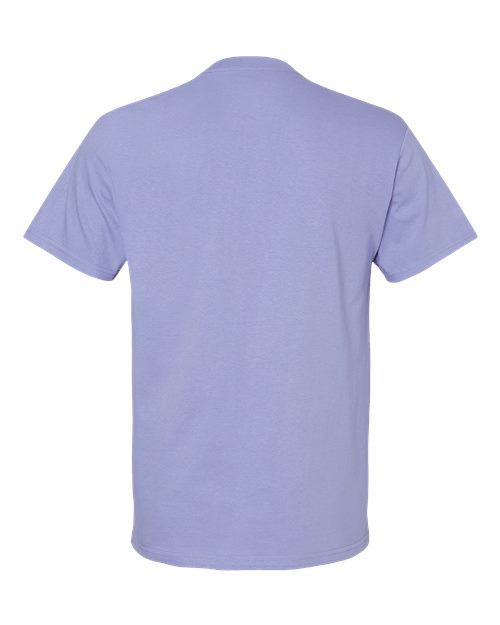 Unisex Softstyle® Midweight T-Shirt - Violet Back