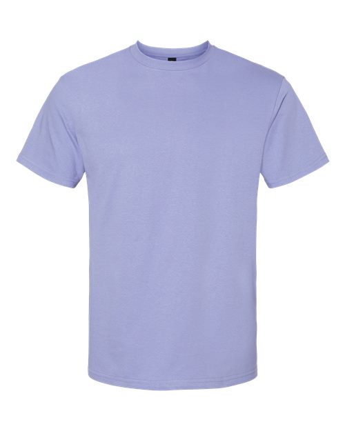 Unisex Softstyle® Midweight T-Shirt - Violet Front