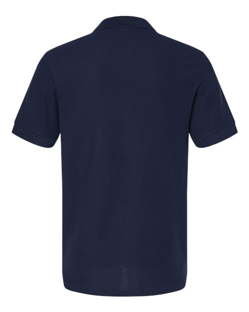Unisex Hammer™ Pique Polo - Navy Back