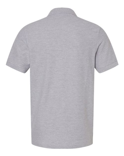 Unisex Hammer™ Pique Polo - Sport Grey Back