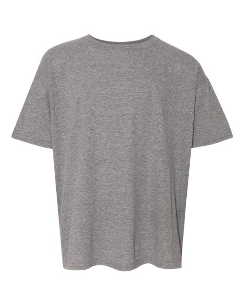 Gildan Youth Softstyle® T-Shirt - Graphite Heather Front