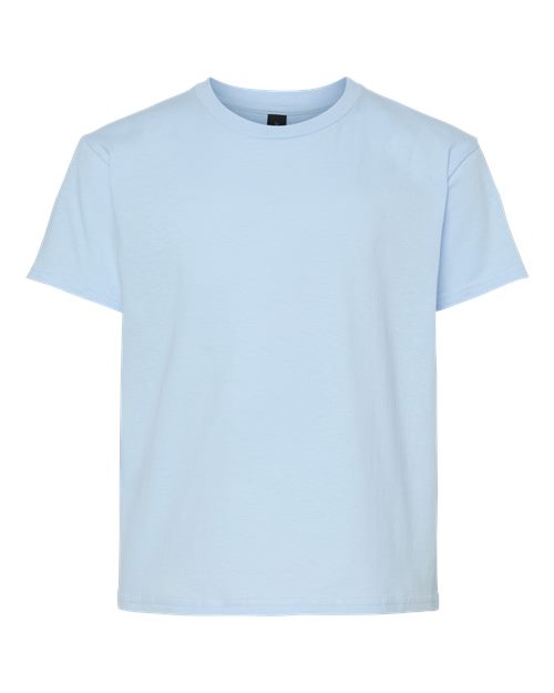Gildan Youth Softstyle® T-Shirt - Light Blue Front