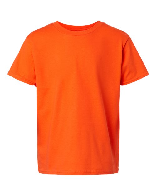 Gildan Youth Softstyle® T-Shirt - Orange Front