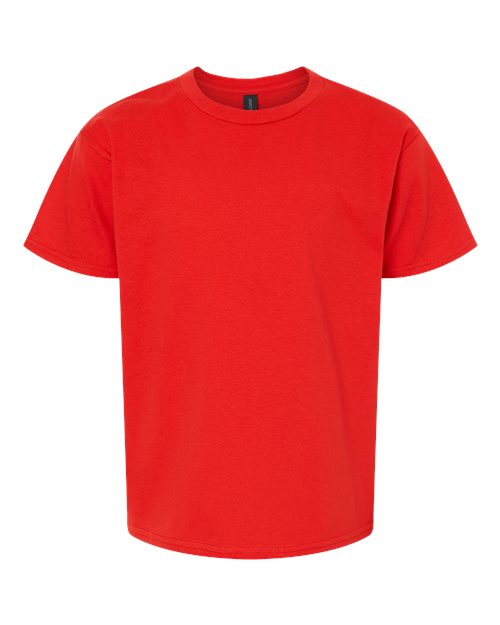 Gildan Youth Softstyle® T-Shirt - Red Front