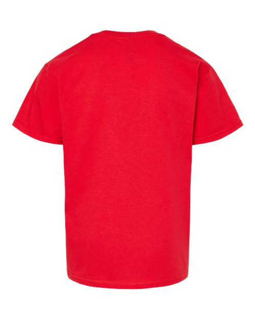 Youth Softstyle® Midweight T-Shirt - Red Back