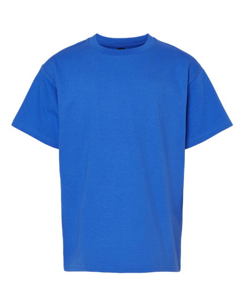 Gildan Youth Softstyle® Midweight T-Shirt - Royal Front
