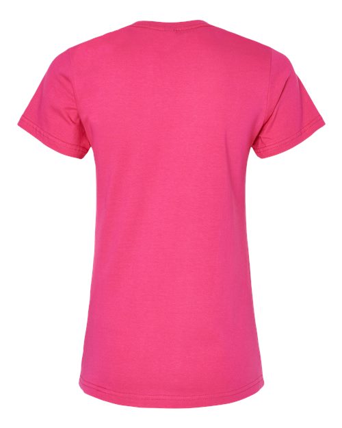 Women's Softstyle® Midweight T-Shirt - Heliconia Back